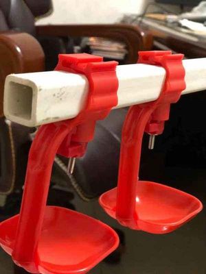 25mm Square Tube สัตว์ปีกดื่มสายพลาสติก PVC ท่อน้ำไก่