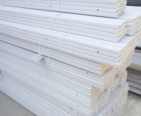 25mm Square Tube สัตว์ปีกดื่มสายพลาสติก PVC ท่อน้ำไก่