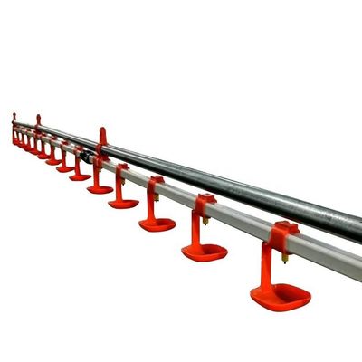 ไก่เนื้อ 45-65 Linear Feeder สัตว์ปีกอัตโนมัติพร้อม Feed Hopper