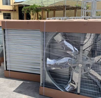 บ้านสัตว์ปีกพัดลมดูดอากาศฟาร์มหมูอุตสาหกรรมพัดลมระบายอากาศที่ทนทานไก่บ้านพัดลมดูดอากาศระบบระบายความร้อน