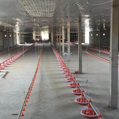 380V 50hz 3 Phases อุปกรณ์ฟาร์มสัตว์ปีกสำหรับการให้อาหารไก่เนื้อชั้น