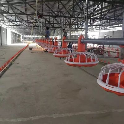 ฟาร์ม 380v 0.75kw ระบบให้อาหารไก่เนื้อสำหรับการเลี้ยงไก่