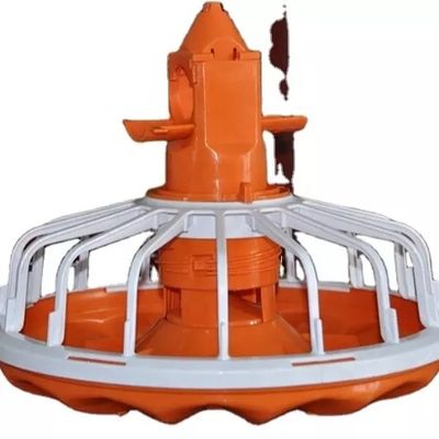 เครื่องเลี้ยงสัตว์ปีก Dia 45 มม. ฟีดท่อเหล็กชุบสังกะสีสำหรับผลิตภัณฑ์ไก่เนื้อ