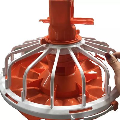 ความยาว 3040 มม. เครื่องเลี้ยงสัตว์ปีกท่อเหล็กชุบสังกะสี